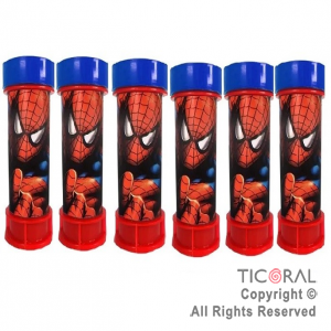 BURBUJERO SPIDERMAN x 6